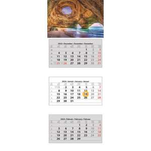 DAYLINER Calendar, expeditor, trei luni, trei blocuri, DAYLINER, antet mixt 63775765 Calendare