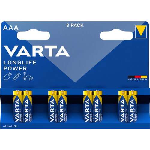 Baterie VARTA, AAA micro, 8 buc, VARTA "Longlife Power" 37524911