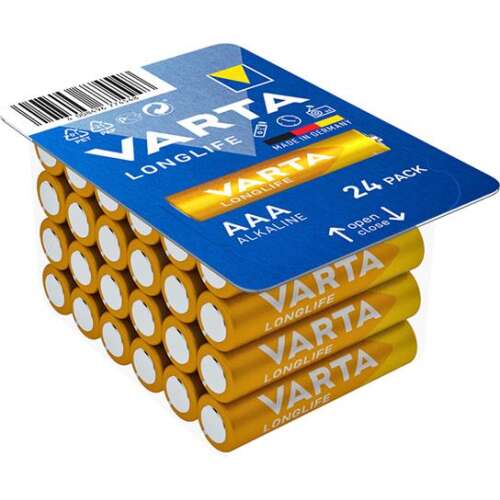 Batérie VARTA, AAA micro, 24 ks, VARTA "Longlife"