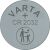 VARTA CR2032 Lithium Coin Cell Battery Top View