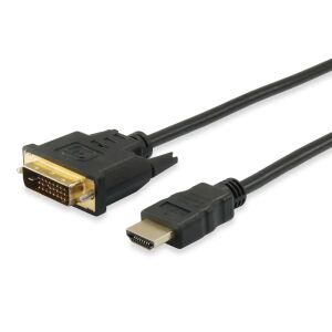 EQUIP HDMI to DVI-D cable, gold plated connectors, 2 meters - Equip