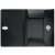Leitz Recycle A4 document folder, black, 11mm, with secure closure, open