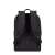 RIVACASE Anvik 7923 black laptop backpack, back view, showing straps