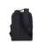 RIVACASE Anvik 7923 black laptop backpack, back view, showing straps