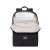 RIVACASE Anvik 7923 black laptop backpack, open view, showing laptop compartment