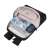 RIVACASE Anvik 7923 black laptop backpack, open view, showing compartments and contents
