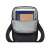 RIVACASE Lantau 8810 tablet shoulder bag, black and grey, interior view with tablet, notebook and wallet