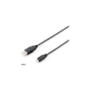 EQUIP USB 2.0 kábel, USB-A/USB MicroB, 1,8 m, EQUIP 37525890 
