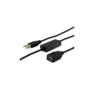 EQUIP USB 2.0 hosszabbító kábel, aktív, 5 m, EQUIP 37525902 
