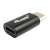 Adapter Equip USB-C do Micro-USB, czarny