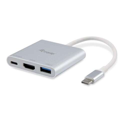 EQUIP Adapter, USB-C-HDMI/USB-A/USB-C, EQUIP