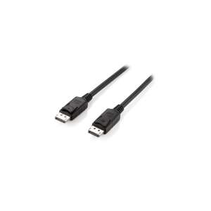 Kábel DisplayPort EQUIP, 5 metrov, čierny, 4K/60Hz, 21,6 Gbps, niklovaný, PVC - Káble a príslušenstvo