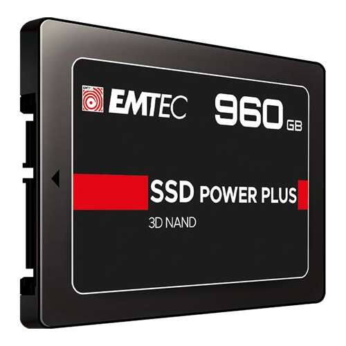 EMTEC SSD (internal memory), 960GB, SATA 3, 500/520 MB/s, EMTEC "X150"