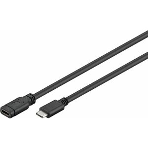 Przedłużacz USB-C 3.0 Goobay - 1m, czarny - Goobay