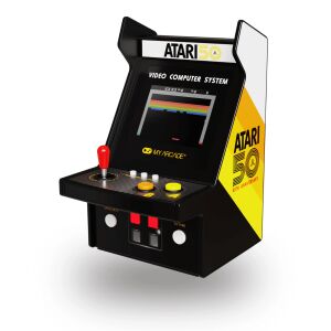 Atari Micro Player Pro Retro Játékkonzol - Szögletes Nézet - My Arcade