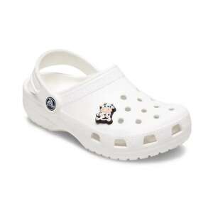Crocs Jibbitz charm, cow design, white and black, for Crocs shoes - Fashion & Clothing