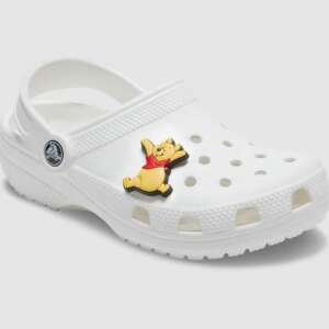 Crocs Winnie the Pooh Jibbitz charm, white crocs with Winnie the Pooh charm - For man