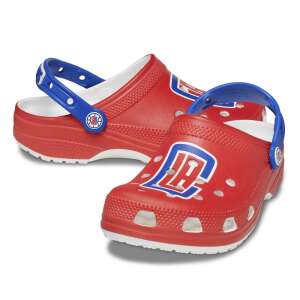 Red Crocs NBA Los Angeles Clippers Classic Clog with blue strap - For man