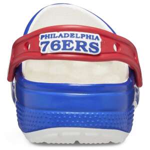Crocs NBA Philadelphia 76ers Classic Clog blue slippers with red strap - For man