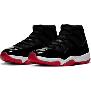 Air Jordan 11 Retro Black Red men's basketball shoes - For man