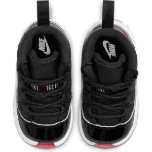 Air Jordan 11 Retro 3/4 Babyschuhe, schwarz und rot - Schuhe für Kinder