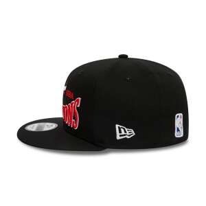 New Era Chicago Bulls Champions Patch 9FIFTY fekete baseball sapka, oldalnézet - Férfi baseball sapka