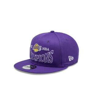 New Era Los Angeles Lakers Champions Patch 9FIFTY Snapback Baseball Cap, purple - For man