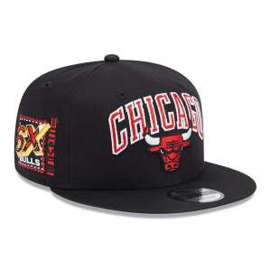 New Era NBA Chicago Bulls 9FIFTY black baseball cap with Chicago Bulls logo - For man