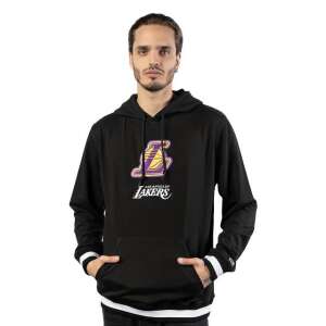 New Era Los Angeles Lakers NBA black hoodie with purple and yellow Lakers logo - Men's Sweater