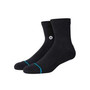 STANCE ICON QUARTER black socks, men's socks - For man