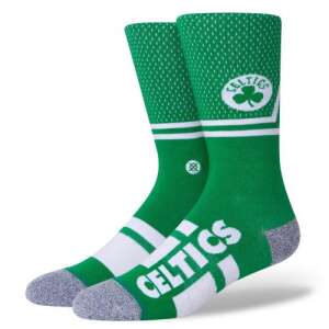 Stance Celtics Shortcut 2 socks in green, featuring the Boston Celtics logo and team name - For man