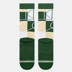 STANCE ZONE MILWAUKEE BUCKS Green Socks - For man