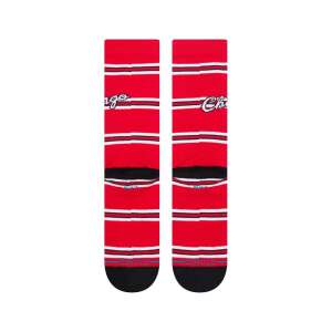 STANCE CLASSICS BULLS red striped socks with Chicago logo - For man