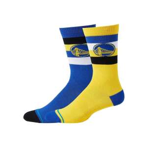 STANCE WARRIORS ST 2 PACK blue and yellow socks with Golden State Warriors logo - For man