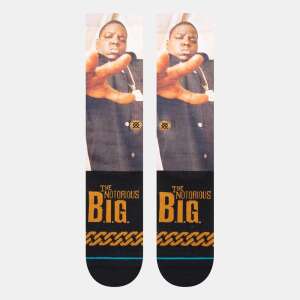 STANCE The King of NY socks featuring The Notorious B.I.G. design - For man