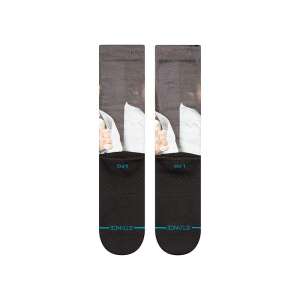 STANCE MISTER CARTER socks, black, size L, featuring a photo of a man in a suit - For man