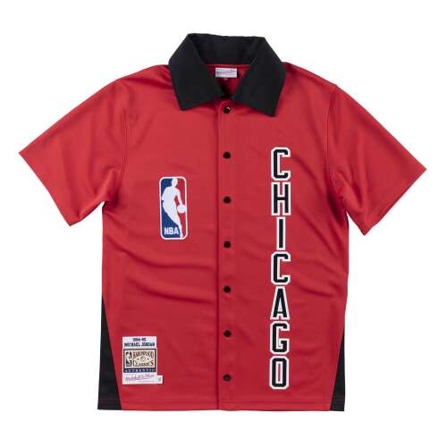 Mitchell & Ness NBA Chicago Bulls Michael Jordan 1984-85 Authentic Shooting Shirt elülső nézet