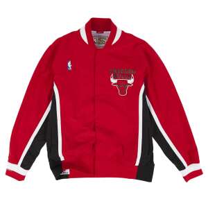 Mitchell & Ness NBA Chicago Bulls 1992-93 Authentic Warm-Up Jacket, Červená - Mitchell & Ness