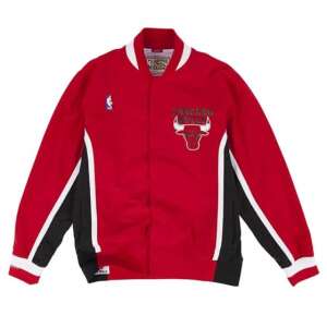 Mitchell & Ness Chicago Bulls 92' Authentic Warm Up Jacket red M - Mitchell & Ness
