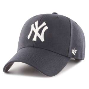 47 Brand New York Yankees MVP baseball cap, navy blue with white NY logo on the front - For man