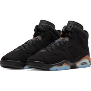 Air Jordan 6 Retro DMP (GS) Black sneakers, side view - Babies & Toddler