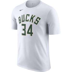Nike X Nba Giannis Antetokounmpo Milwaukee Bucks Essentials Tee T-Shirt Männer Weiß Xxl 105092287 - Herrenbekleidung