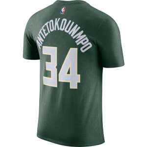Nike NBA Giannis Antetokounmpo Milwaukee Bucks Essentials T-Shirt Green XXL - Fashion & Clothing