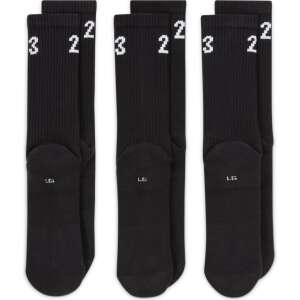 Jordan Essentials 23 Crew socks, black, 3 pack - Fashion & Clothing