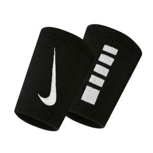 Nike Elite Doublewide Wristbands 2 pk Unisex Black 105127807 - Nike