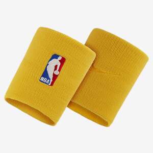 Nike NBA wristbands, yellow, 2 pack - Nike