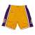 Mitchell & Ness Los Angeles Lakers 2009-10 Swingman Shorts sárga kosárlabda rövidnadrág
