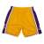 Mitchell & Ness Los Angeles Lakers 2009-10 Swingman Shorts sárga kosárlabda rövidnadrág