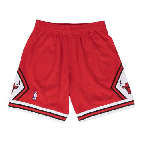 Mitchell & Ness Chicago Bulls 1997-98 Swingman Shorts piros elöl