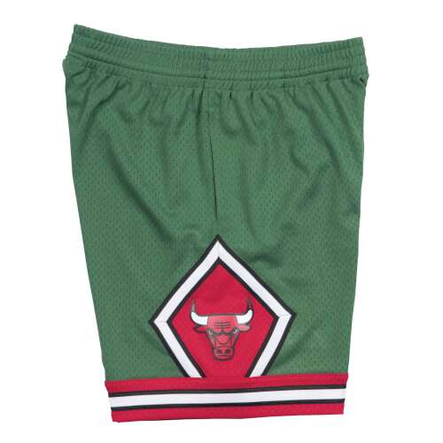 Mitchell & Ness Chicago Bulls Green Week Swingman rövidnadrág, hátulnézet